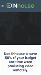 Mobile Screenshot of inhousevideo.com