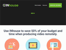 Tablet Screenshot of inhousevideo.com